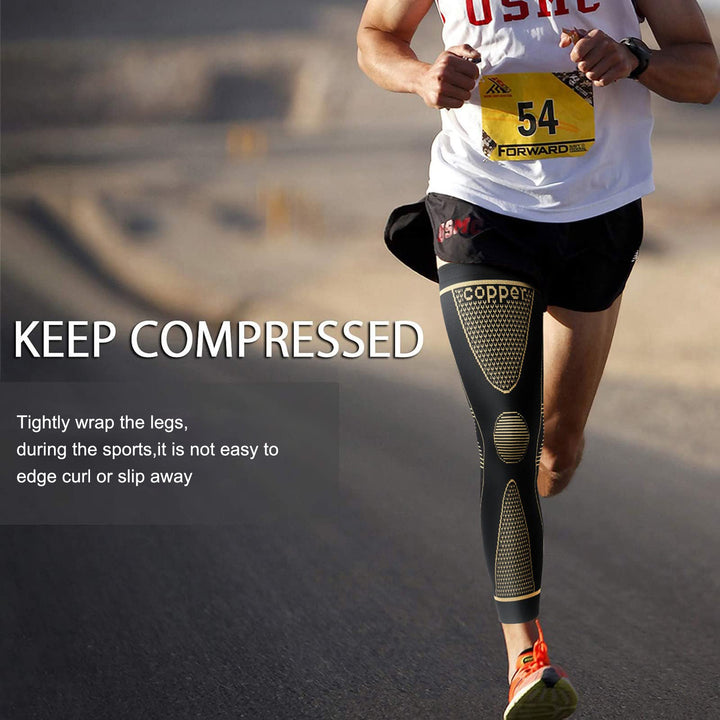Copper Compression Knee Support Kalsten