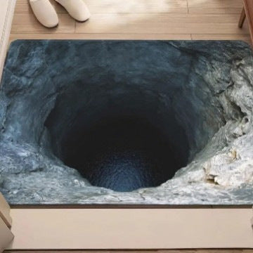 Desert-Inspired Decorative Bath Mat