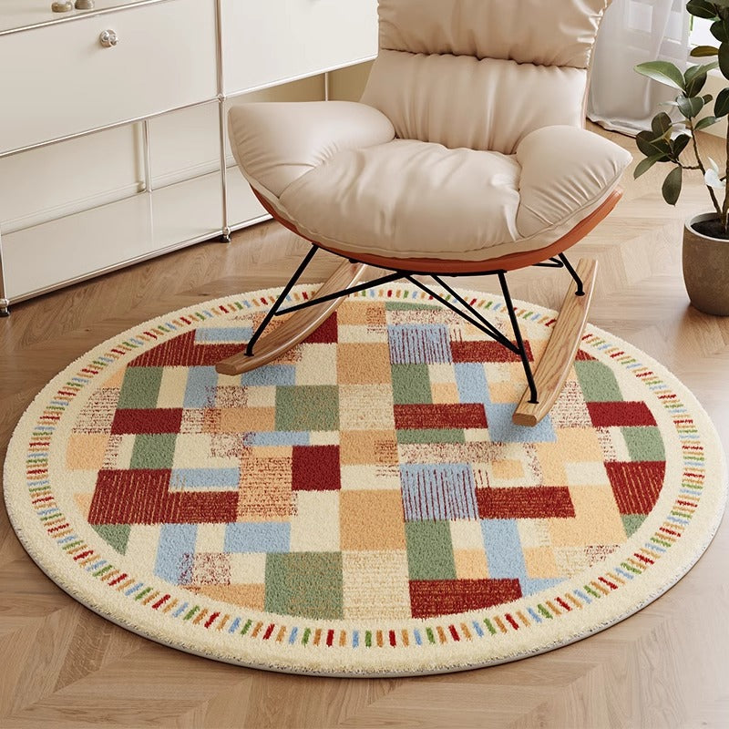 Round Decorative Area Rug
