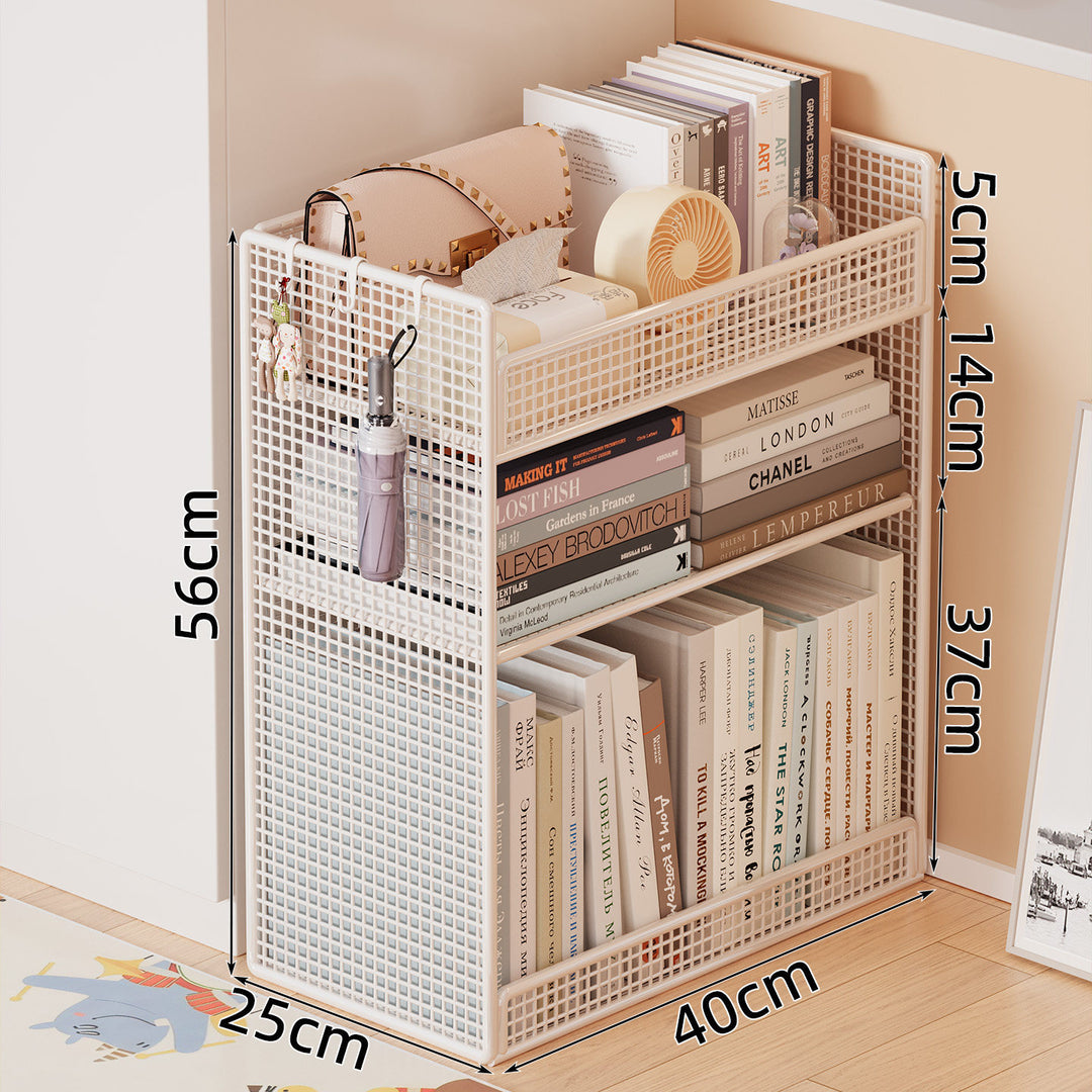 Wire Mesh Bookshelf Organizer Kalsten
