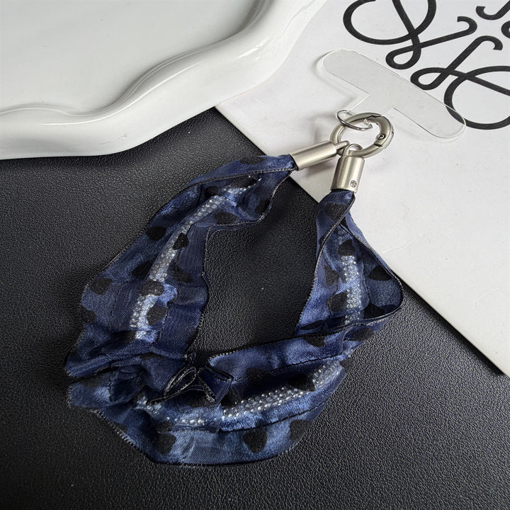 Heart-Patterned Hair Scrunchie Kalsten