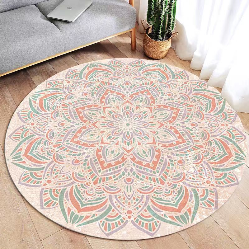 Bohemian Geometric Pattern Area Rug Kalsten