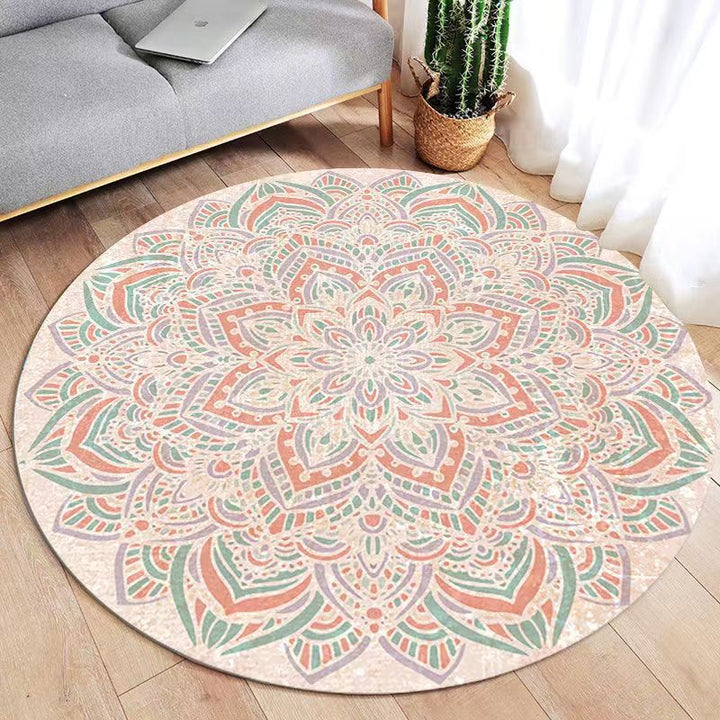 Bohemian Geometric Pattern Area Rug Kalsten