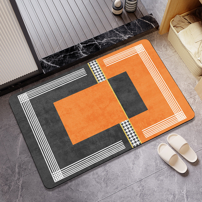 Stylish Modern Bathroom Mat Kalsten