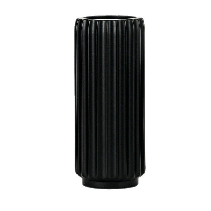Elegant Fluted Decorative Floor Vase Kalsten