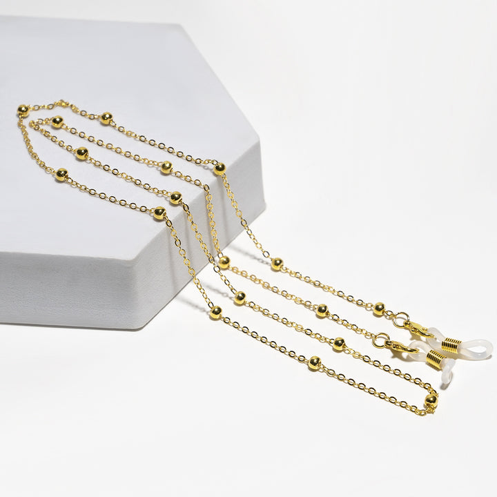 Beaded Eyewear Chain with Secure Clasps kalsten