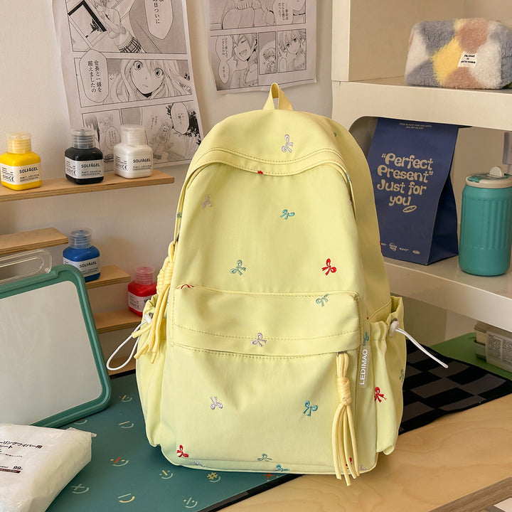 Cute Embroidered Patterned Backpack Kalsten