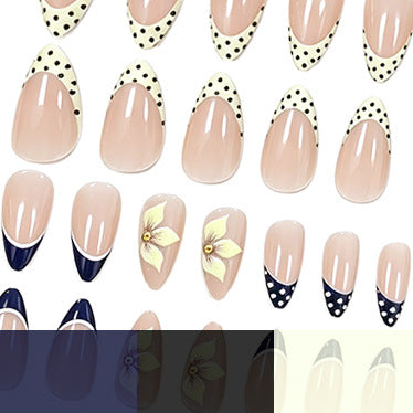 Artistic Floral Acrylic Nail Design Kalsten