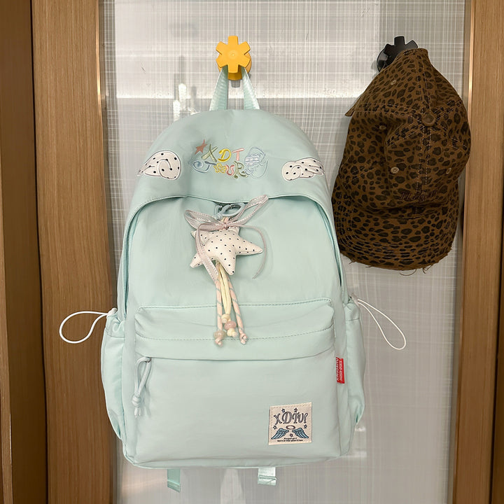 Decorative Star-Themed Casual Backpack Kalsten