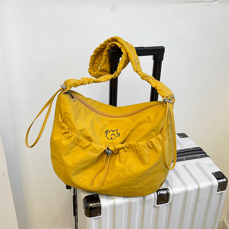 Fashionable Crossbody Bag with Elastic Shoulder Strap Kalsten