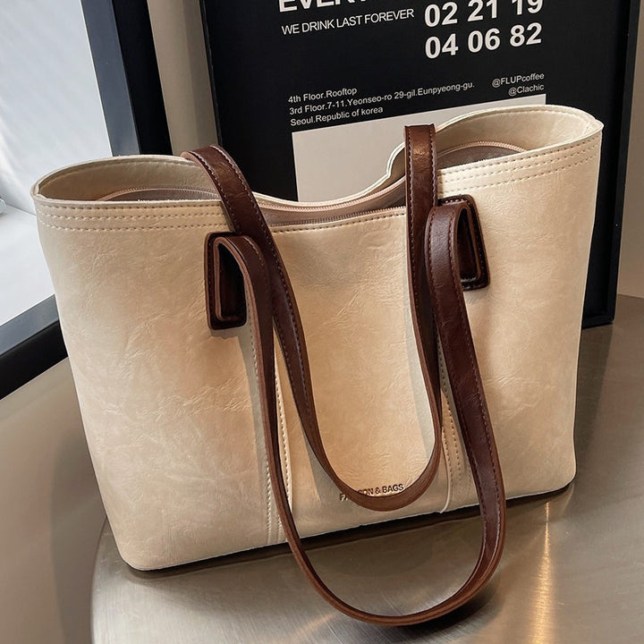 Classic Leather Tote Bag Kalsten