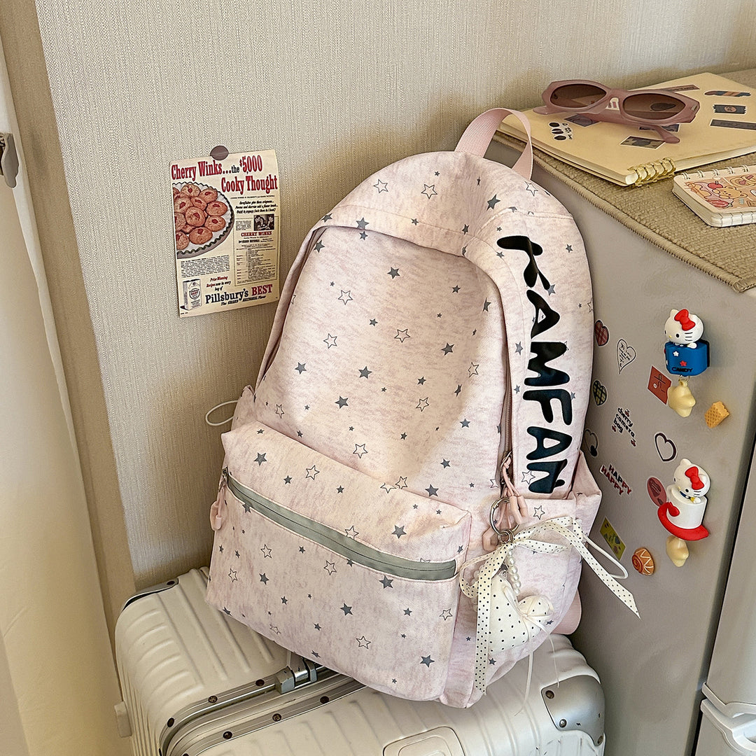 Star-Patterned School Backpack Kalsten