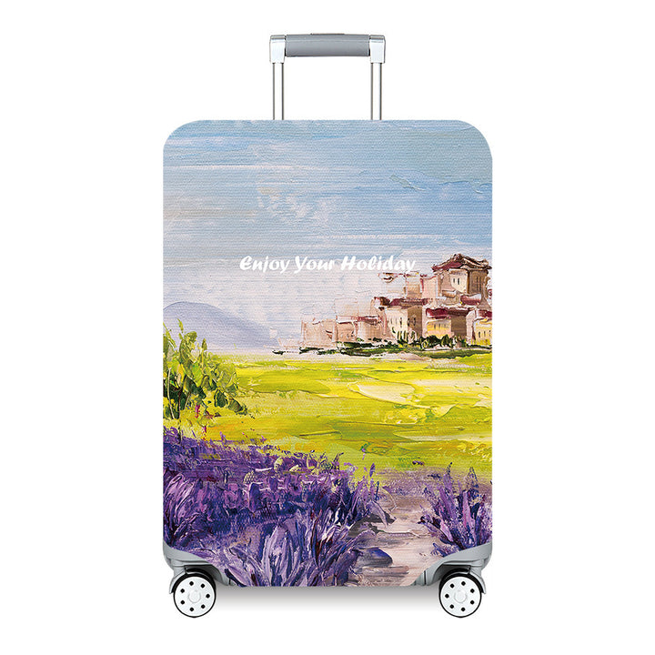 Women's Travel Suitcase with Colorful Floral Design Kalsten
