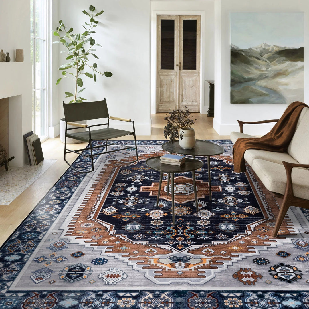 Vintage-Inspired Area Rug Kalsten