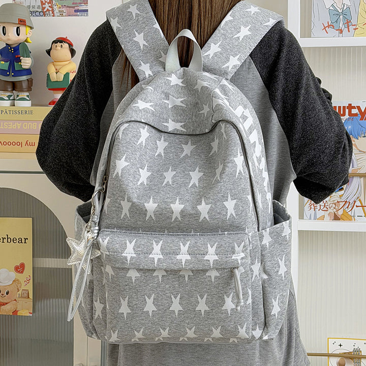 Stylish Polka Dot Graphic Backpack Kalsten