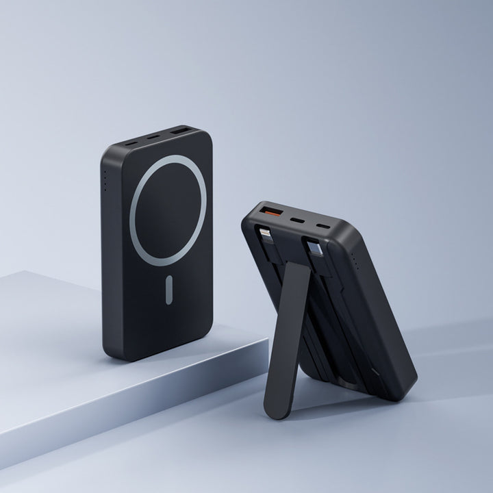 Wireless Powerbank with Integrated Stand and Intelligent Charging Indicator Kalsten