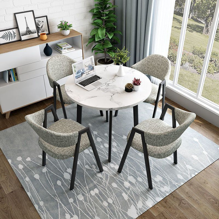 Dining chair with ergonomic upholstery and modern design Kalsten