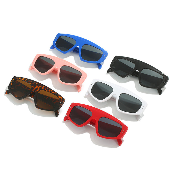 Women's oversized sunglasses in trendy animal print design Kalsten