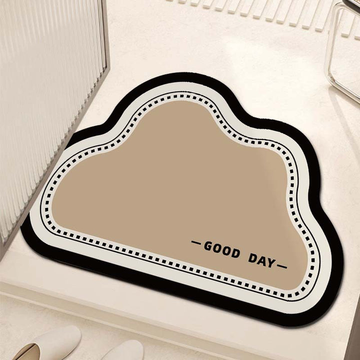 Decorative Cloud-Shaped Area Mat