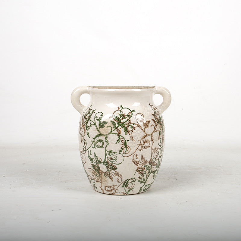 Flower decoration vessel with playful pattern Kalsten