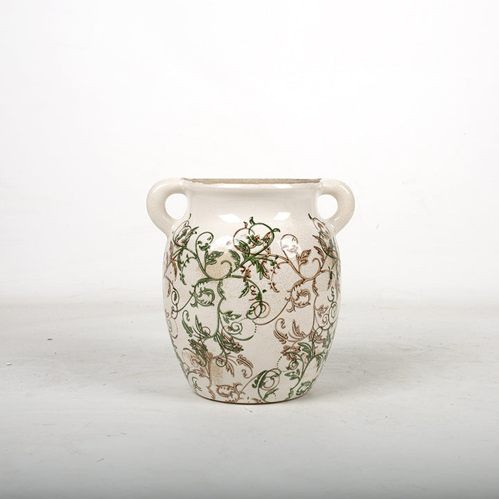 Flower decoration vessel with playful pattern Kalsten