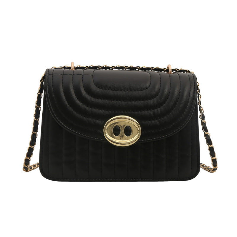 Quilted Chain Link Crossbody Handbag Kalsten