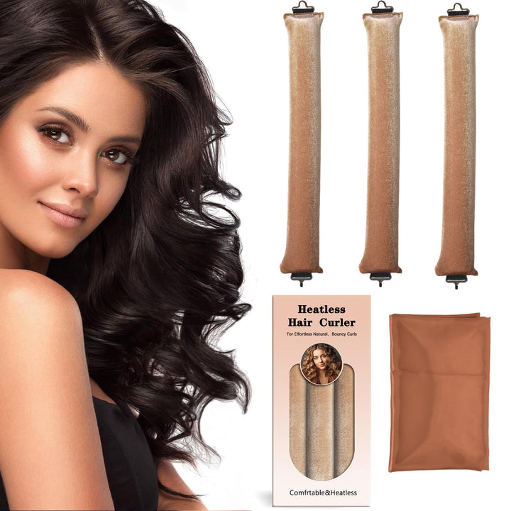 Heatless Hair Curling Rods