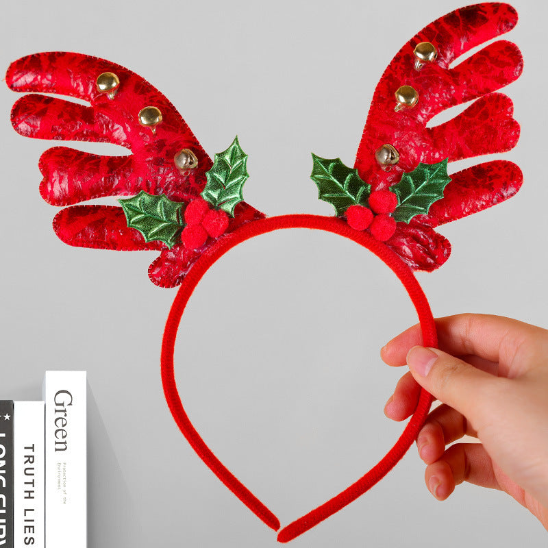 Festive Reindeer Antler Headband