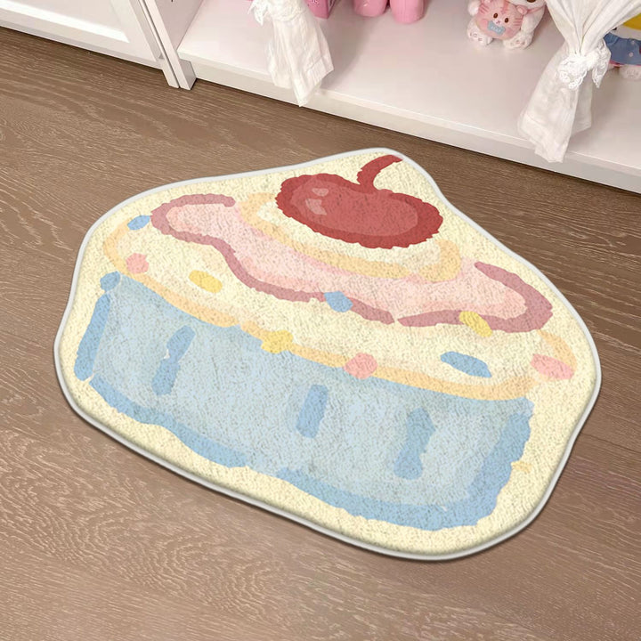 Children's Playful Cat-Shaped Area Mat Kalsten