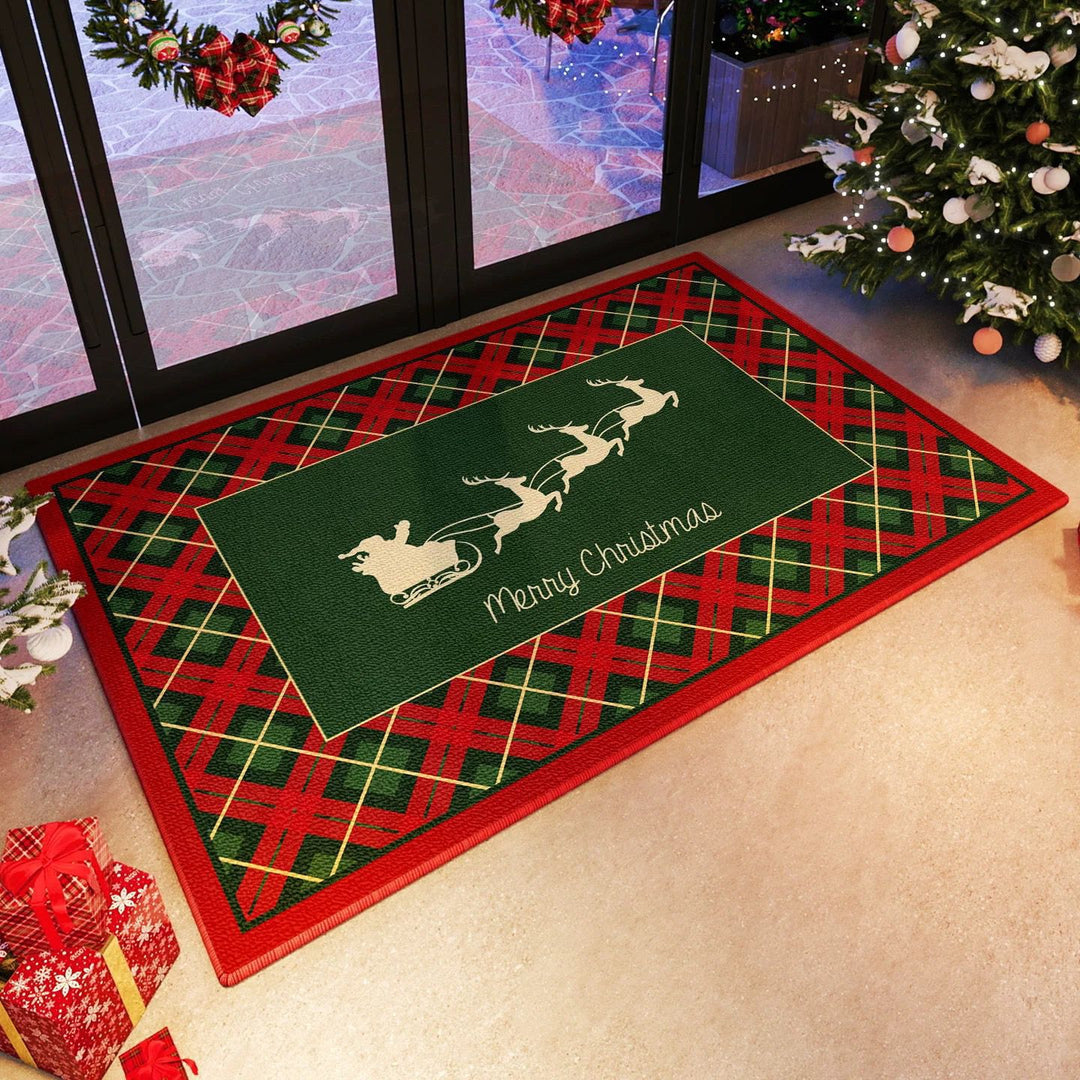 Festive Christmas-Themed Indoor Doormat Kalsten
