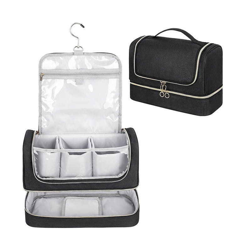 Cosmetic storage bag with modular compartments Kalsten