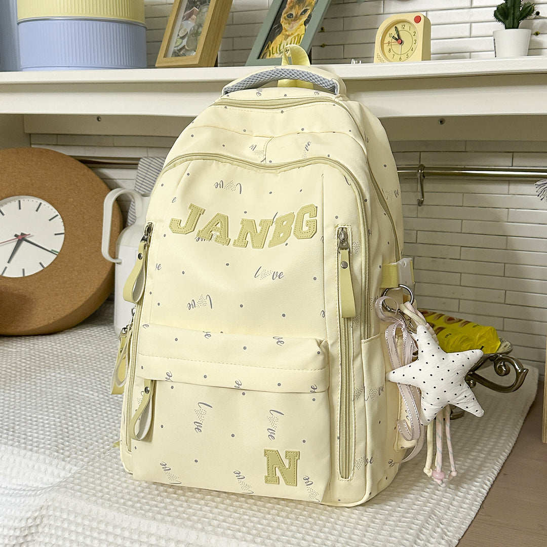 Stylish Non-Transparent Fabric Backpack Kalsten