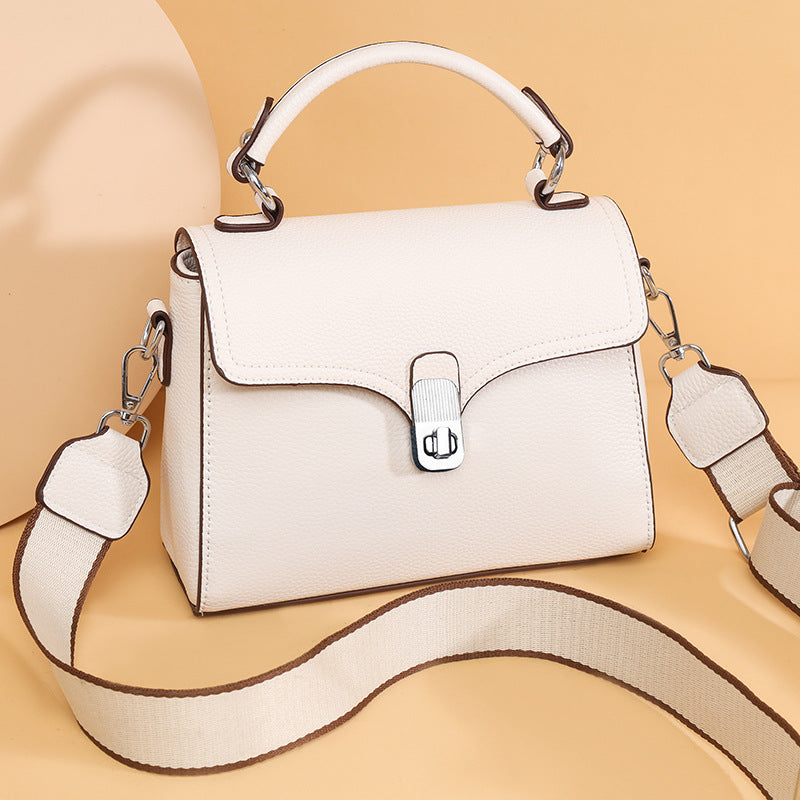 Elegant Leather Handbag Kalsten