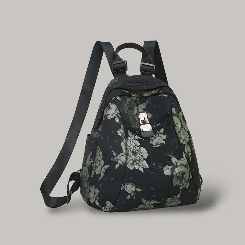 Floral Patterned Sling Backpack Kalsten