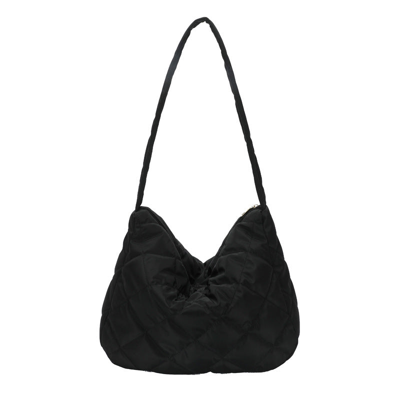 Quilted Hobo Handbag