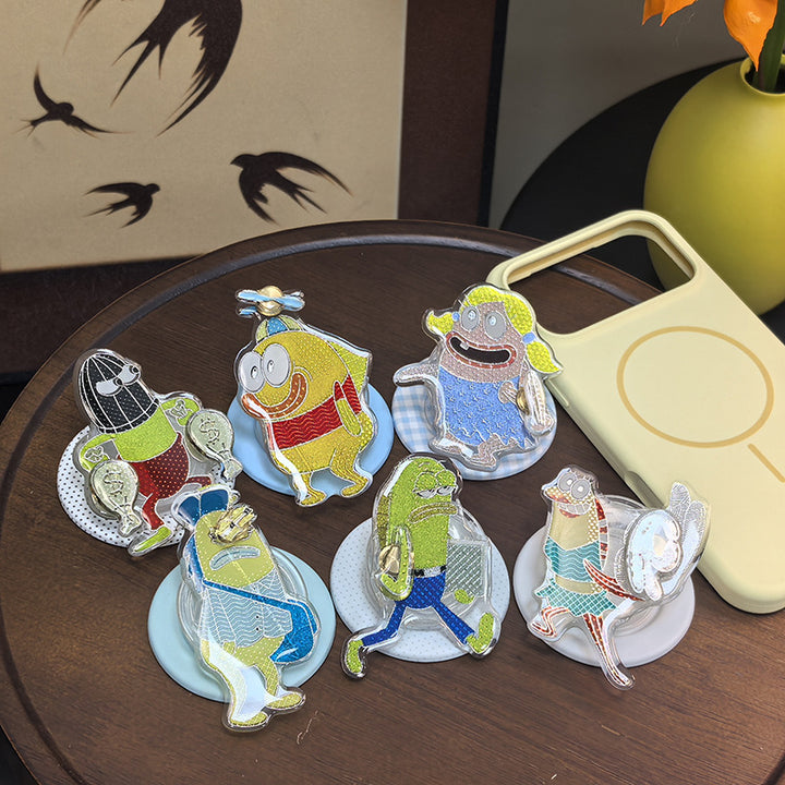 Cute Character Enamel Pin Kalsten