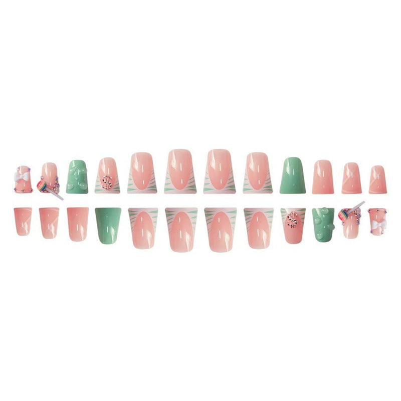 Playful Themed Press-On Nails Kalsten