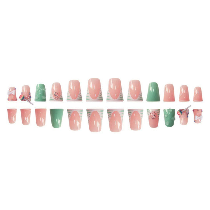 Playful Themed Press-On Nails Kalsten