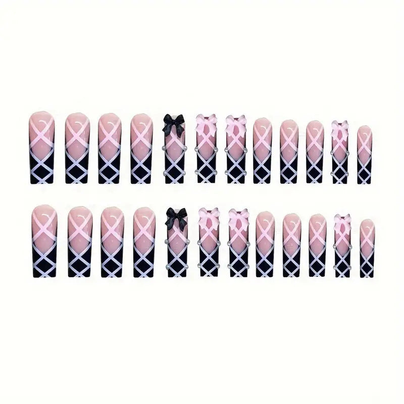 3D Decorative Press-On Nail Art Kalsten