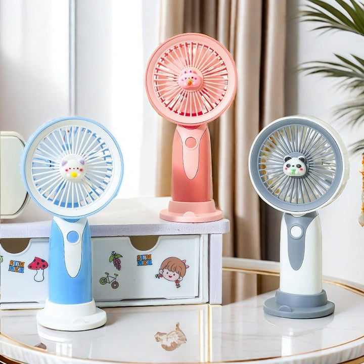 Ladies Portable Hand Fan with Cute Designs Kalsten