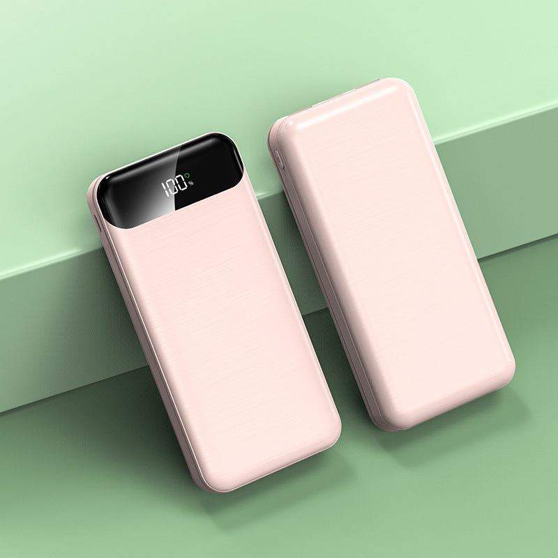 Portable power bank with intelligent LED display and fast charging Kalsten