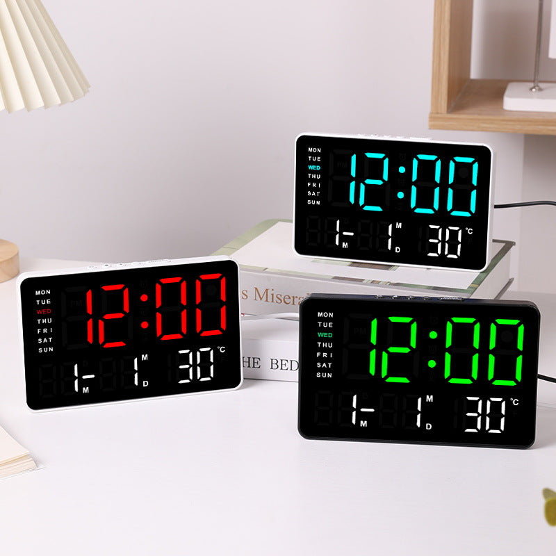 Digital function alarm clock with large LED display Kalsten