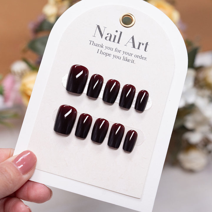 Elegant Long Coffin Press-On Nails  1791110893