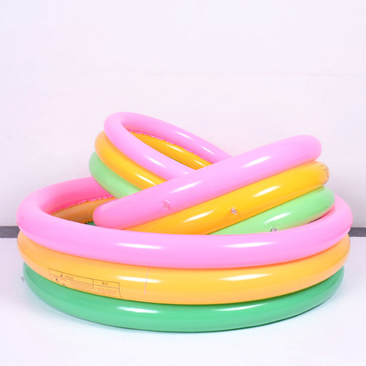 Women's Inflatable Children's Swimming Pool with Fun Sea Motifs Kalsten