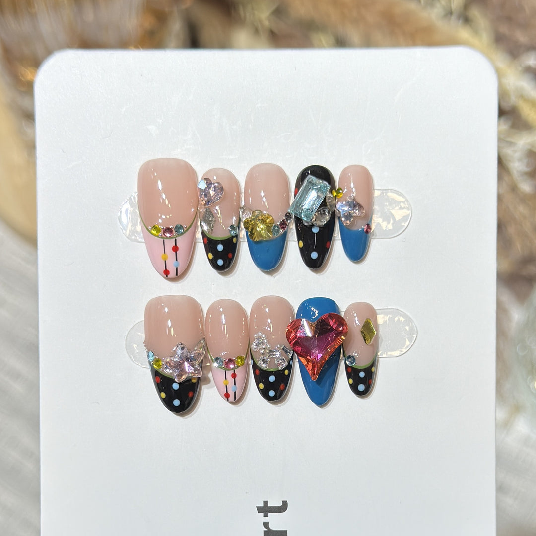 Reusable Press-On Nail Set Kalsten