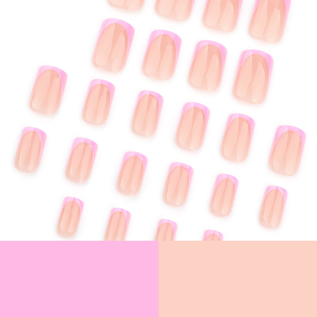 Artful Nail Art with Elegant French Tip Accents Kalsten