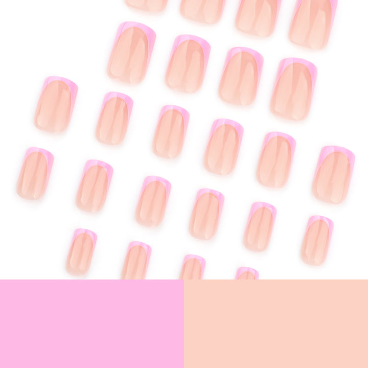 Artful Nail Art with Elegant French Tip Accents Kalsten