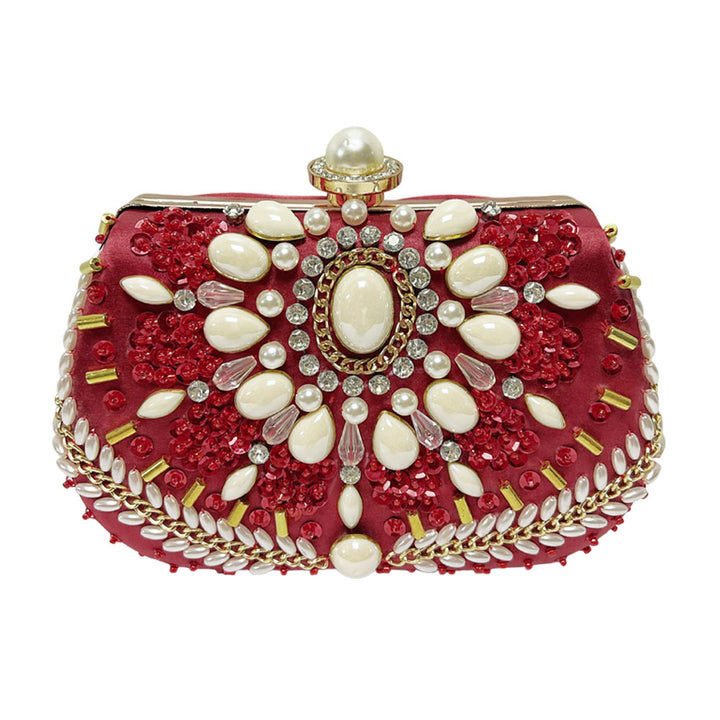 Ornate Decorative Evening Clutch