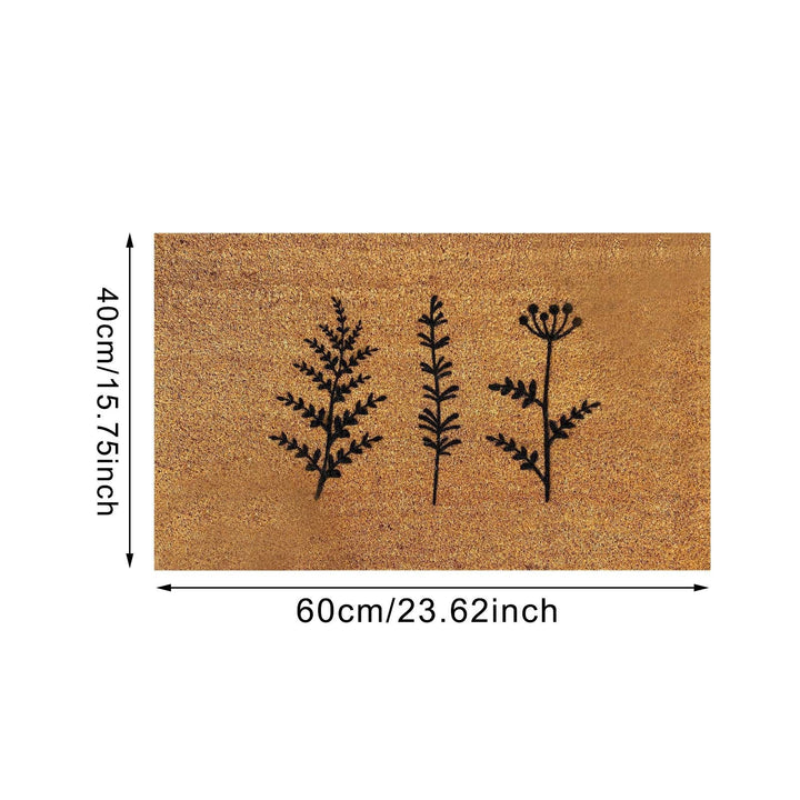 Personalized Holiday Welcome Mat Kalsten