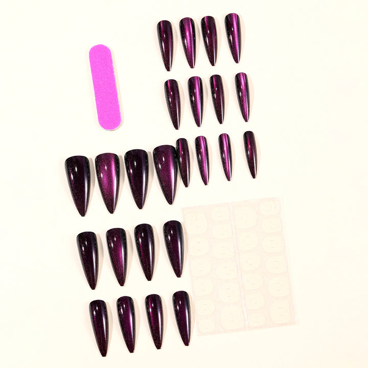 Glossy Stiletto Nail Extensions Kalsten